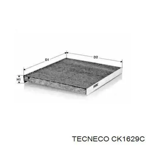 CK1629C Tecneco фильтр салона