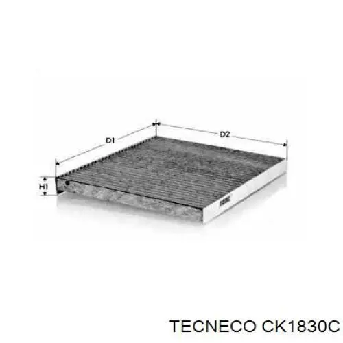 Фильтр салона CK1830C Tecneco