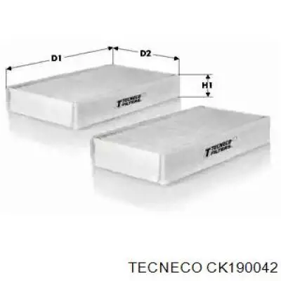 Фильтр салона CK190042 Tecneco