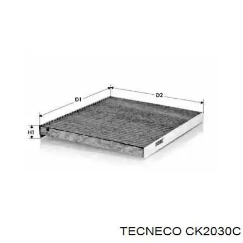 Фильтр салона CK2030C Tecneco