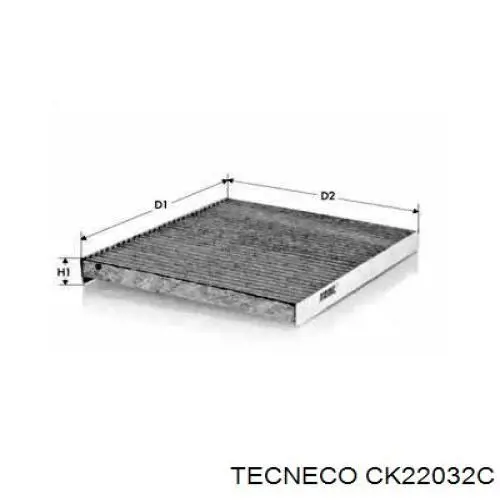 CK22032C Tecneco фильтр салона