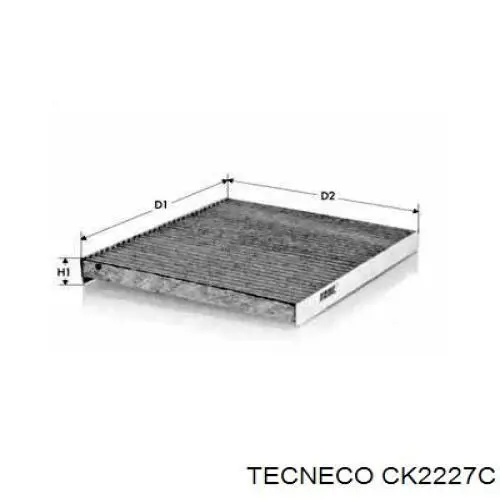 Фильтр салона CK2227C Tecneco