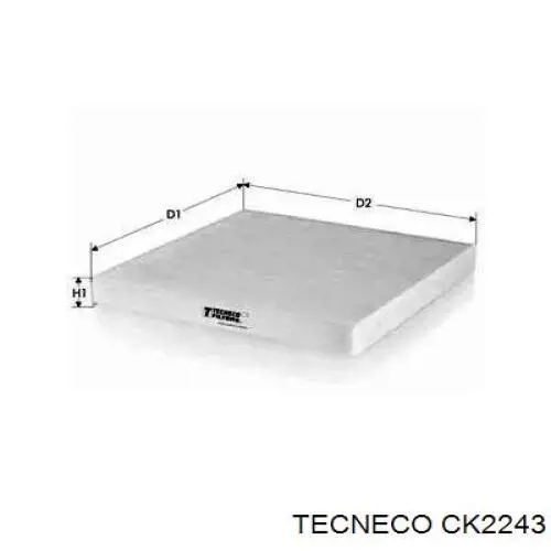 CK2243 Tecneco фильтр салона