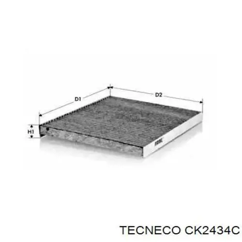 Фильтр салона CK2434C Tecneco