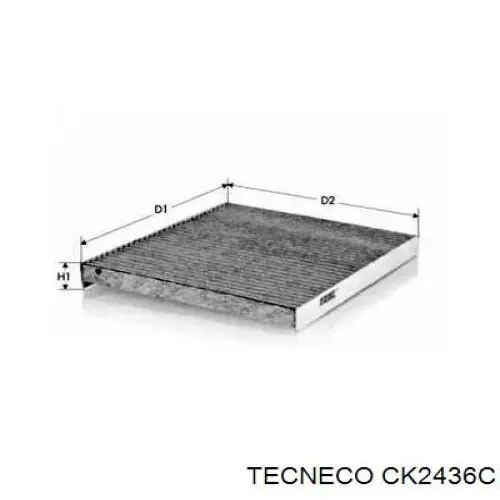 Фильтр салона CK2436C Tecneco