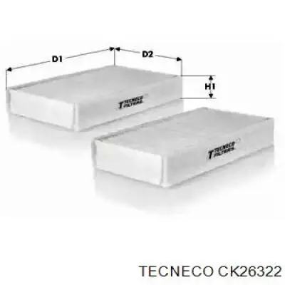 CK2632-2 Tecneco фильтр салона