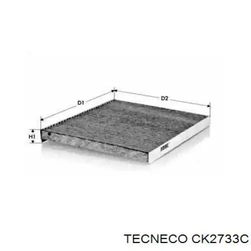 Фильтр салона CK2733C Tecneco