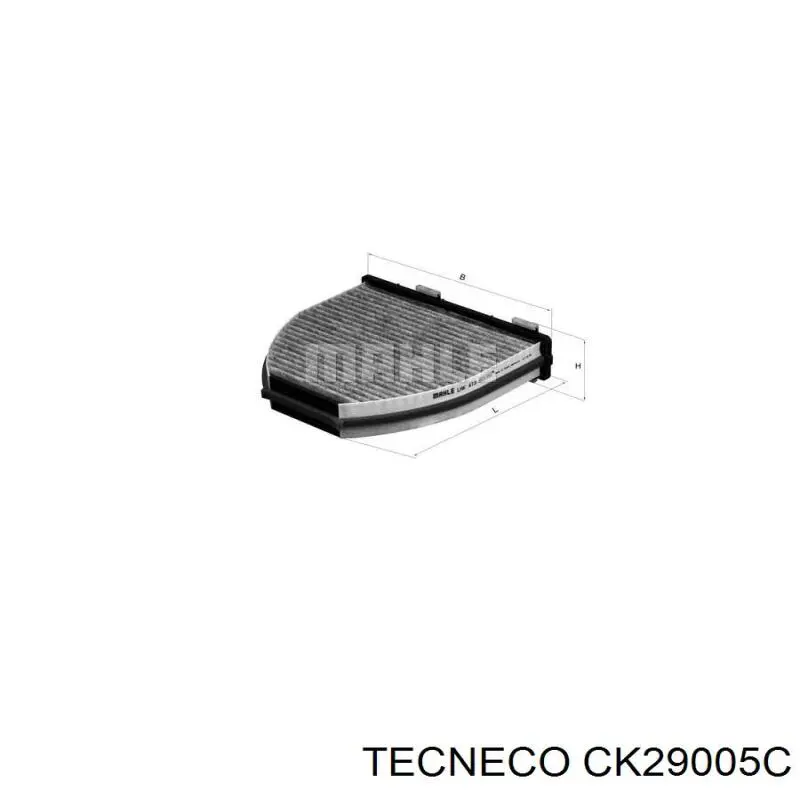 Фильтр воздушный отопителя Tecneco CK29005C цена, от 20.65 USD