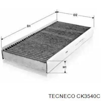 Фильтр салона CK3540C Tecneco