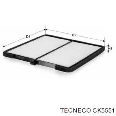CK5551 Tecneco Внутрисалонный фильтр