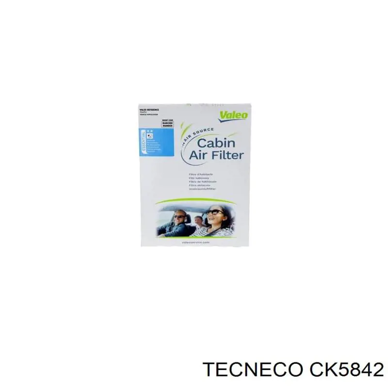 Воздушный фильтр салона Tecneco CK5842