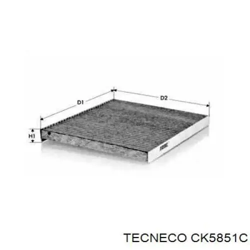 CK5851C Tecneco фильтр салона