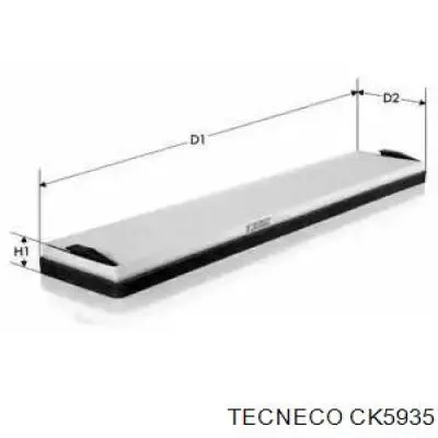 Фильтр салона CK5935 Tecneco