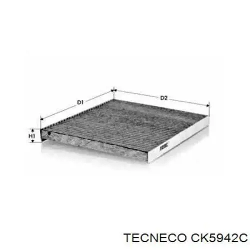 Фильтр салона CK5942C Tecneco