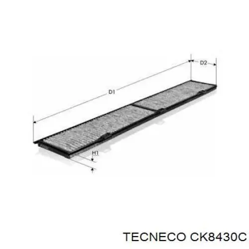 Фильтр салона CK8430C Tecneco