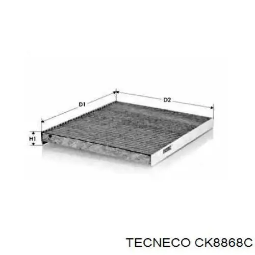 Фильтр салона CK8868C Tecneco