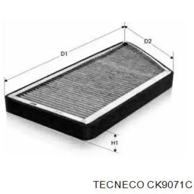 Фильтр салона CK9071C Tecneco