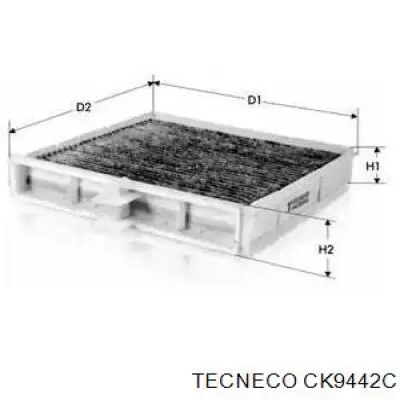 Фильтр салона CK9442C Tecneco