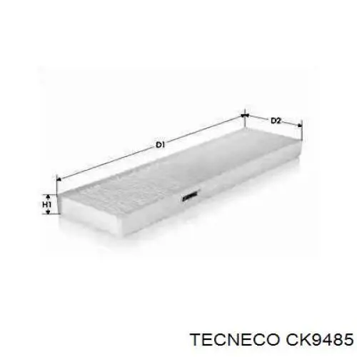 Фильтр салона CK9485 Tecneco