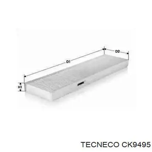 CK9495 Tecneco фильтр салона