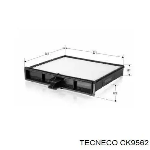 Фильтр салона CK9562 Tecneco