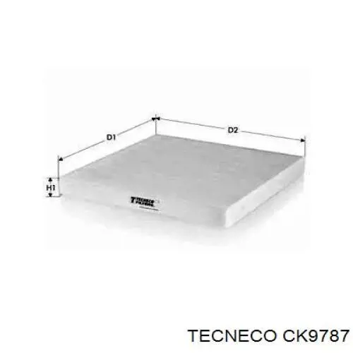CK9787 Tecneco фильтр салона