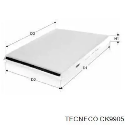 CK9905 Tecneco топливный фильтр
