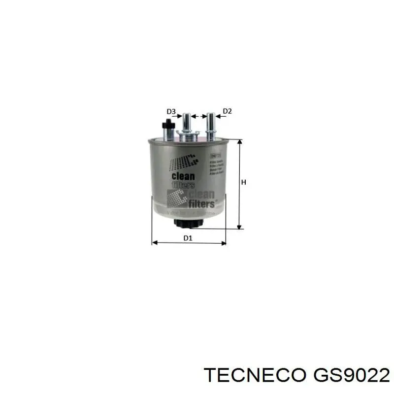 Топливный фильтр GS9022 Tecneco