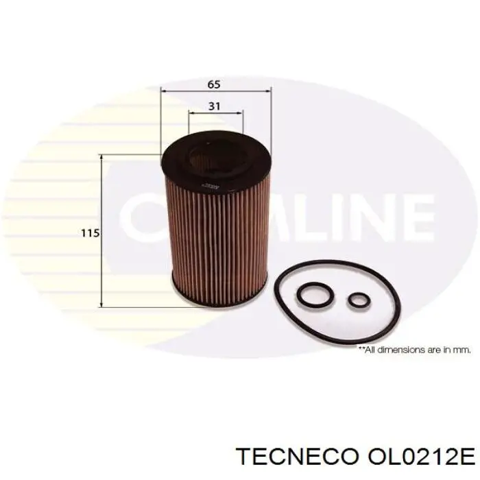 Купить OL0212E Tecneco Фильтр центробежный очистки масла