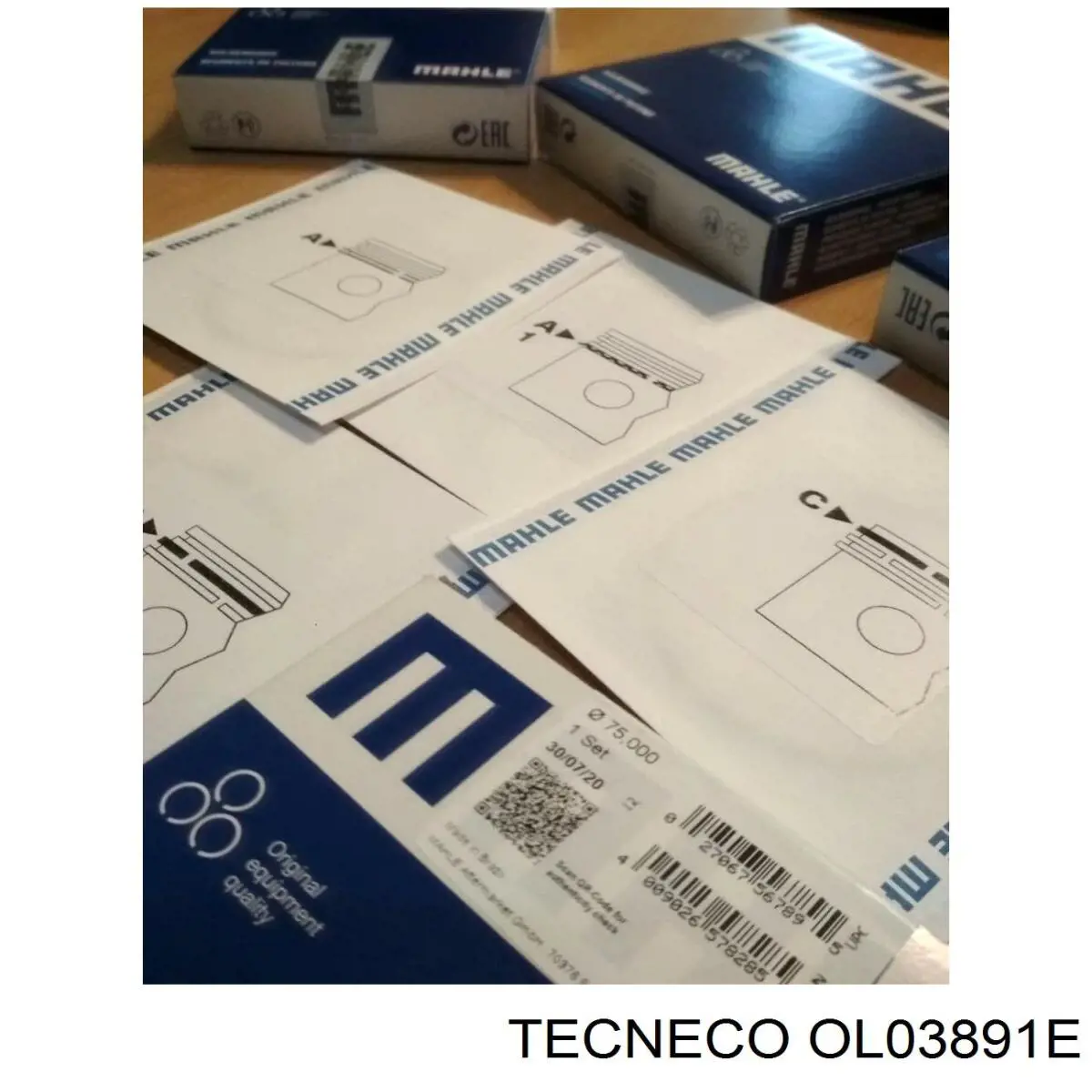 Фильтр масла Tecneco OL03891E