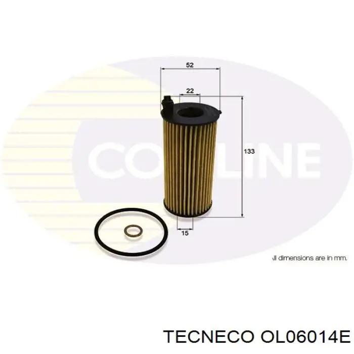 OL06014E Tecneco filtro de óleo