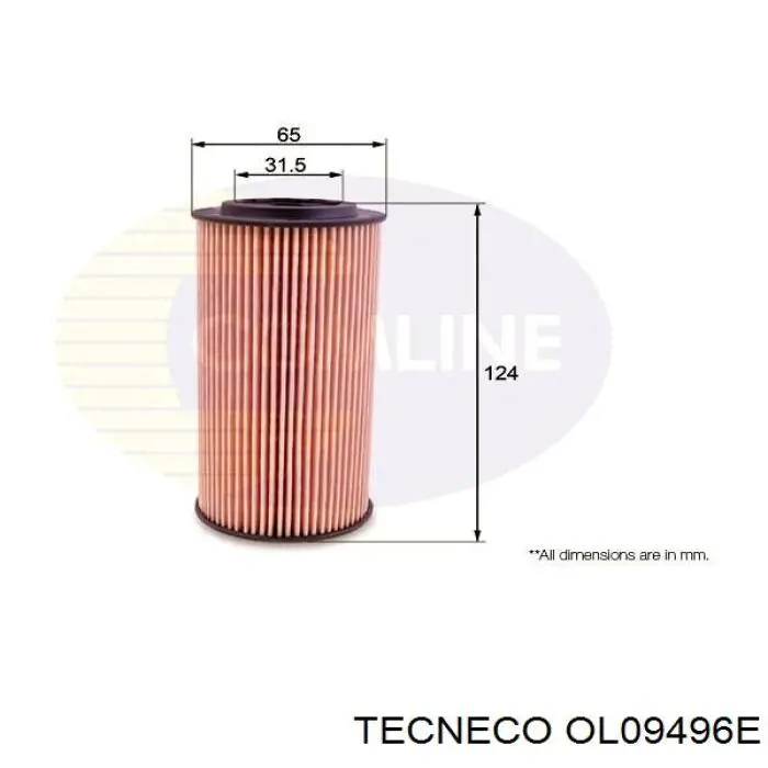 Купить OL09496E Tecneco Фильтр центробежный очистки масла