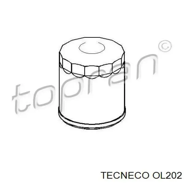 Масляный фильтр OL202 Tecneco
