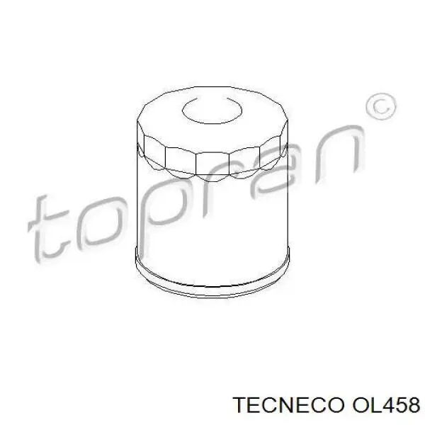 Фильтр масла Tecneco OL458