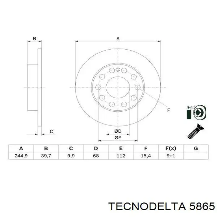 Главный тормозной цилиндр 426382 General Motors