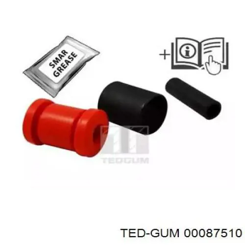 Купить 00087510 Ted-gum Сайлентблок заднего нижнего рычага