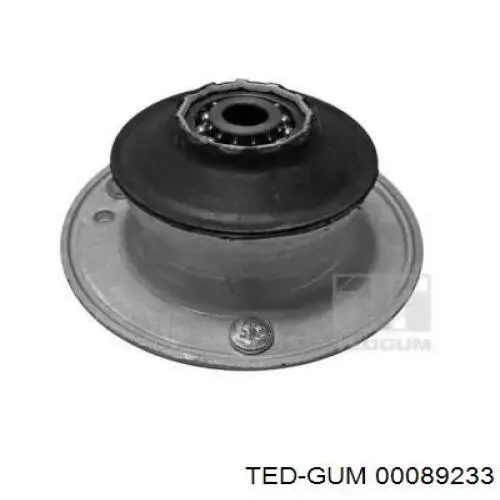 Soporte amortiguador delantero 00089233 Ted-gum