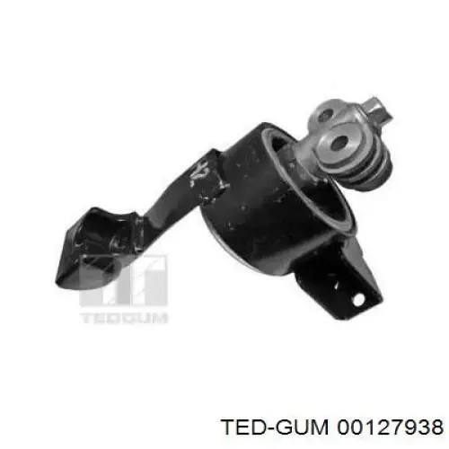 00127938 Ted-gum coxim (suporte esquerdo de motor)