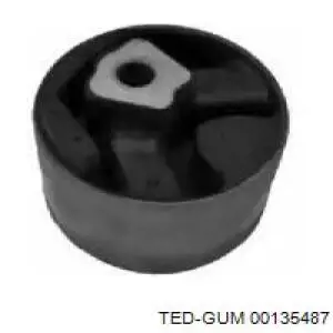 00135487 Ted-gum coxim (suporte traseiro de motor (bloco silencioso))