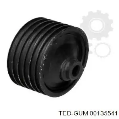 135541 Ted-gum Подушка передней опоры двигателя