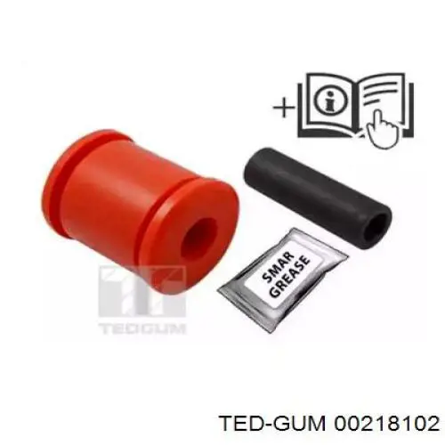 Купить 00218102 Ted-gum Втулка рессоры