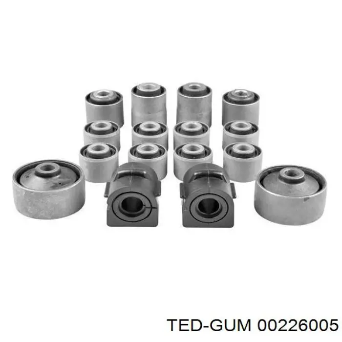 Сайлентблок заднего нижнего рычага Ted-gum 00226005
