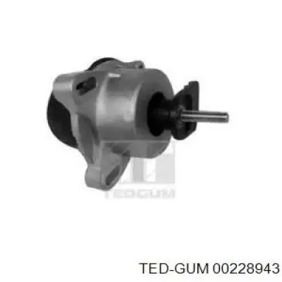 00228943 Ted-gum coxim (suporte esquerdo/direito de motor)