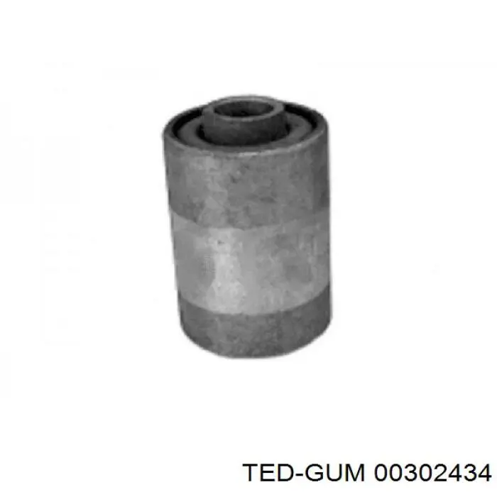 Сайлентблок задней рессоры задний 506437 Ted-gum