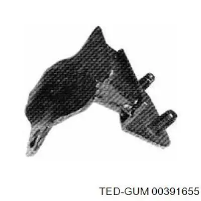 00391655 Ted-gum подушка (опора двигателя нижняя)