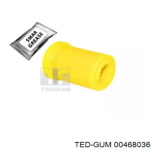 Сайлентблок серьги рессоры 00468036 Ted-gum