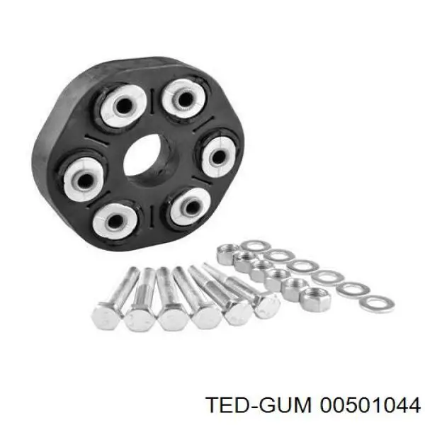 Муфта кардана эластичная передняя 00501044 Ted-gum