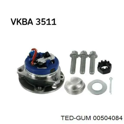 Купить 00504084 Ted-gum Проставка задней нижней пружины