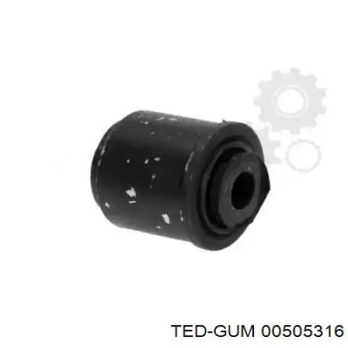 00505316 Ted-gum bloco silencioso interno traseiro de braço oscilante transversal
