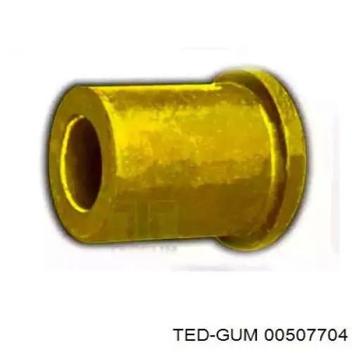 Сайлентблок задней рессоры задний 00507704 Ted-gum